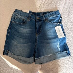 Brand new! Grace & Lace denim shorts. Medium